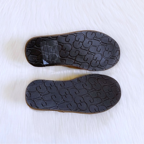 UGG Women’s Pearle Chestnut Suede Slippers - Picture 7 of 8